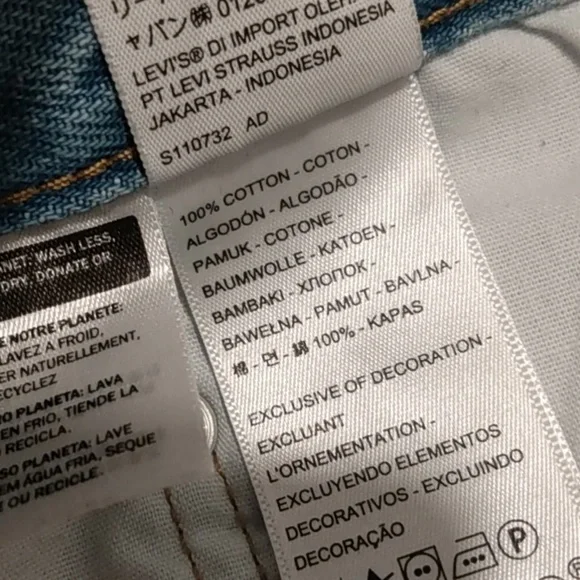 Levis 501 cut off jean shorts - Picture 13 of 15